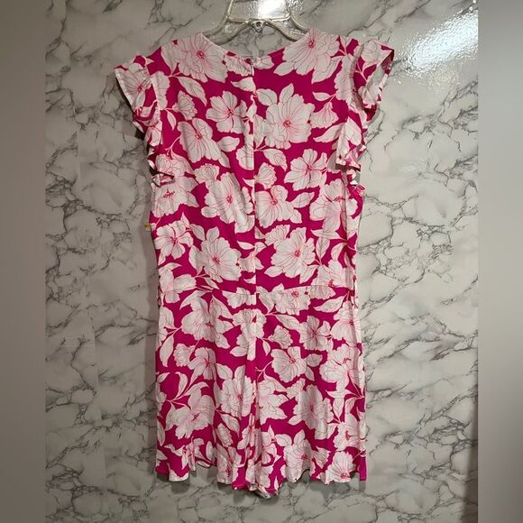 STEVE MADDEN Floral Ruffle Romper Size M - Picture 8 of 9